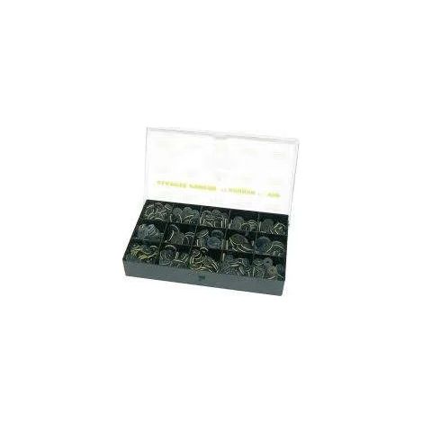Scatola di alette forate assortite - 520 pezzi