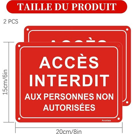 Sign 20 x 15 cm (1/4)