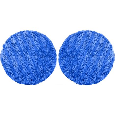 Polierpads für den elektrischen Wischmopp Heckermann MR-008, blau