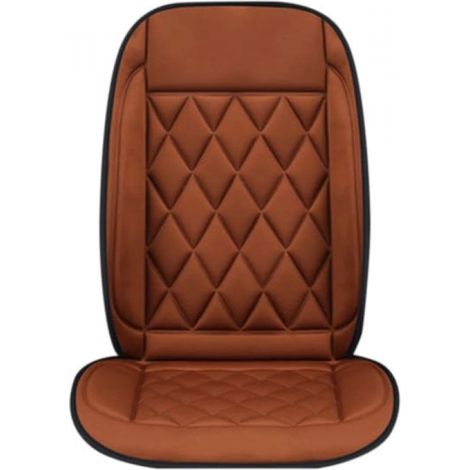 Coussin Chauffant - 107 x 54 cm - Régulation De Température 35 À 55 °C - Alimentation 12 V - Pour Siège Auto Bureau Canapé - 1 Pièce