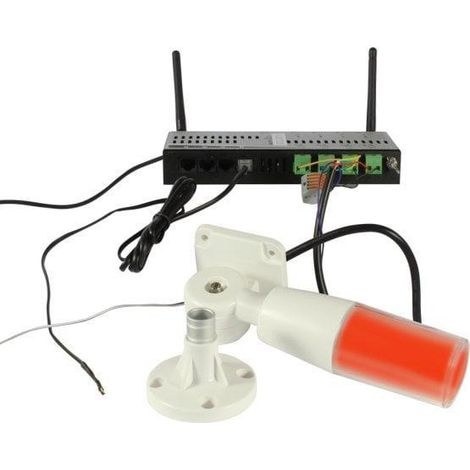 allnet Modello di Lampada Intelligente Rossa 50 mm