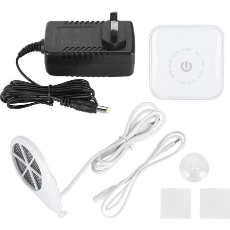 Nettoyeur d'algues 3 en 1 Électrique pour Aquarium – Génération Tactile – Prise US – Plastique – 62x62x18 mm