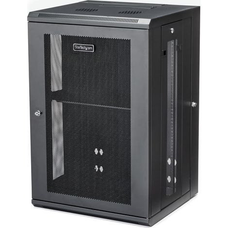 StarTech.com RK1820WALHM rack Da parete Nero (1/4)