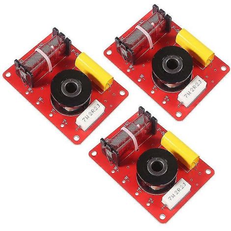 2-Wege-Audiofilter für Lautsprecher, HiFi-Frequenzsplitter, Stereo-Frequenzweiche, Audioverteilerbox (1/5)