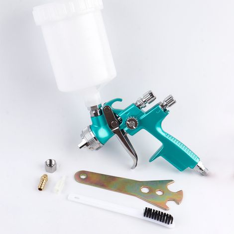 Cyan 4000 1,3 mm Farbspritzpistole mit Zubehör, Sprühflasche für Autos und Möbel, kleines Reparaturset (1/5)