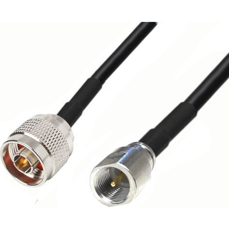 Antennenkabel FME-Stecker / N-Stecker RF5 1 m