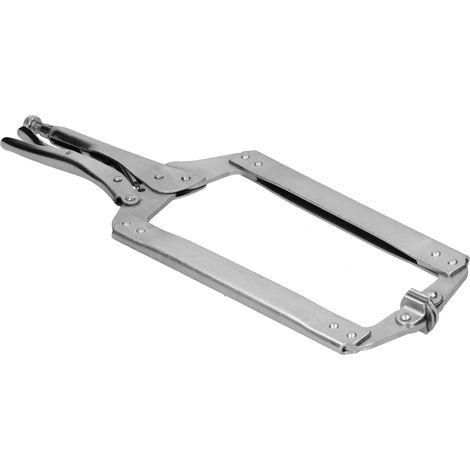 Verriegelungszange C-förmig, Schnellspannzange für Holzbearbeitung, Fixierung, Schweißen, Multifunktionswerkzeug, 18 Zoll (1/5)