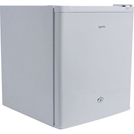 Igenix Table Top Fridge with Lockable Door, 47 Litre, White - IG3711