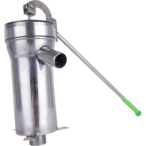 Pompe à Eau Manuelle pour Puits, Puits Manuel Pompe En Acier Inoxydable pour 10m de Puits de Profondeur Pompe D'aspiration avec Poignée Ergonomique Les étangs En Eau, pour Extérieur, Maison, Jardin (1/5)