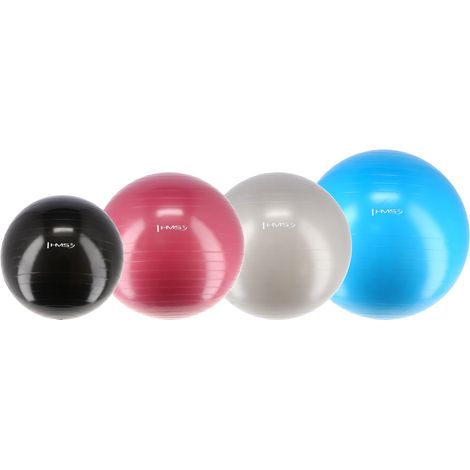 YB01 NEU 55CM pinkfarbener Gymnastikball HMS