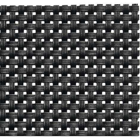 Mantel individual APS banda estrecha, negro, altura 1 mm, longitud 450 mm, anchura 330 mm