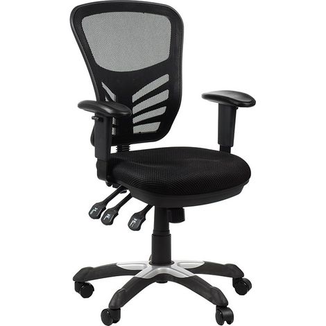 Silla giratoria HG-0001 negra (1/5)
