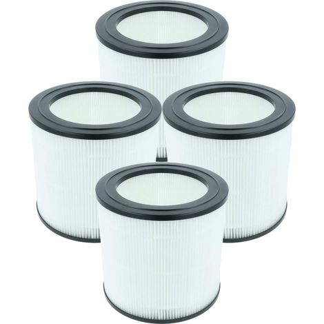 vhbw 4x H12 Filter kompatibel mit Philips AC0651, AC0650 Luftreiniger - Ersatz-Filter