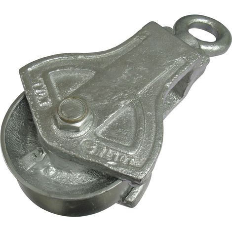 Galvanised Try Net Block 10 Ton (8" 10T Trawl Tri-Net Commercial Fishing Equipment) (1/5)