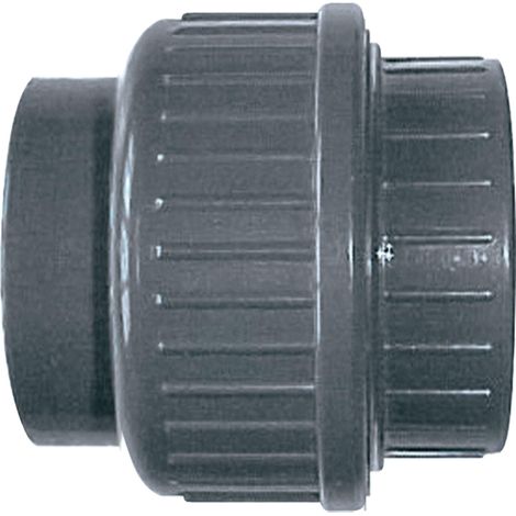 Union PVC F Jardibric Raccords PVC à Visser Raccordements Arrosage Enterré PN10 (F 40x49)
