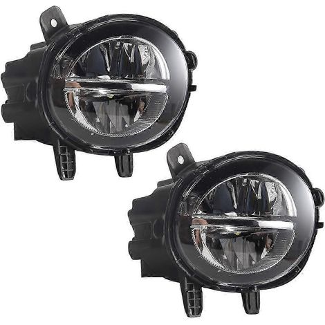 Paire de feux antibrouillard avant à LED pour BMW F20 F22 F30 F35 LCI W (1/5)