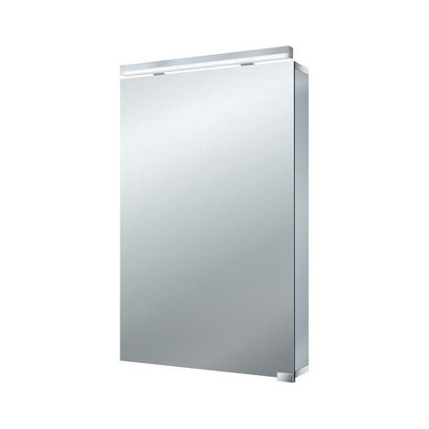 Emco asis armoire de toilette à LED plate, 500mm, Exécution: sans éclairage du lavabo - 979705068 (1/5)