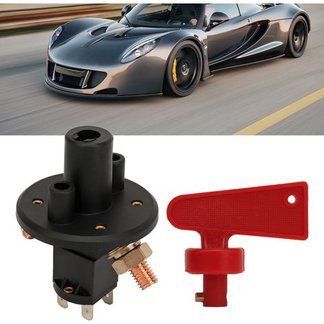 Isolateur de batterie principale DC12/24V pour voitures de course et de rallye compatibles (Référence : CP-0562) (1/5)