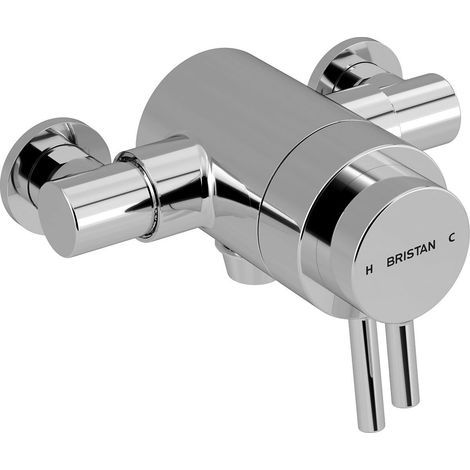 Bristan Prism Exposed Concentric Chrome Shower Mixer Valve PM2 CSHXVO C (1/2)