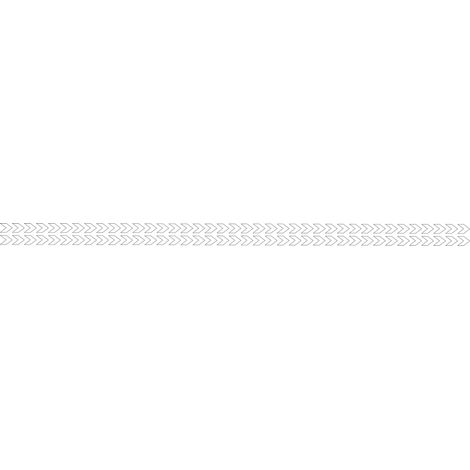 Lot 2 bandes 52mm x 1m - Double Chevrons Blanc - 4641294