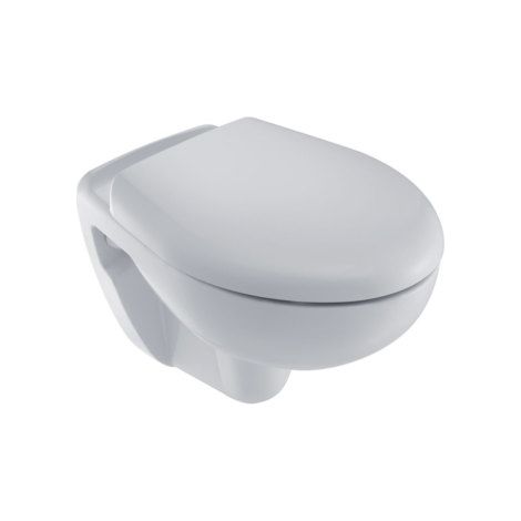 Jacob Delafon – Cuvette suspendue Midéo Brive 52x36,5 cm blanche – Design compact pour salle de bain – Installation facile – Économie d'eau