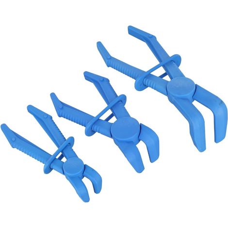 Pinces serre-durite, ABS, rouge/bleu/jaune, pour automobile (1/5)