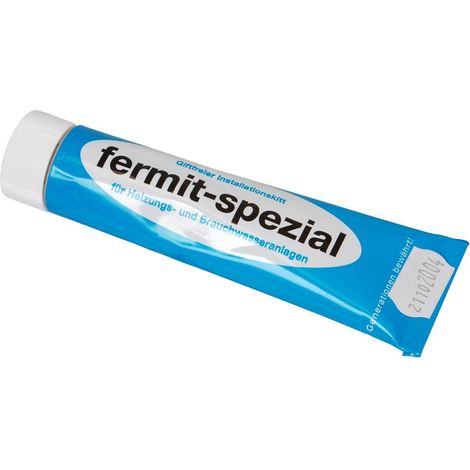 Le Sanitaire – Pâte d'étanchéité pour filetages – Résistance jusqu'à 10 bars – Température -25 à 100°C – 70 g pour installations gaz et eau potable - TUBE 70 G