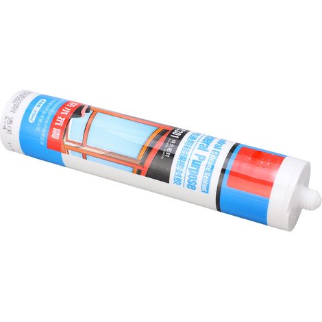 Silikondichtstoff, wasserdicht, schlagfest, transparent, Glaskleber für dekorative Zwecke, 270 ml (1/5)
