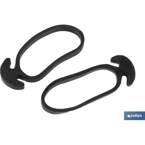 Bande d'ancrage élastique nº 5 extra  Élastique d'ancrage de 5cm  Tendeur pour tuteurs de plantes  Convient pour les cultures (1/3)