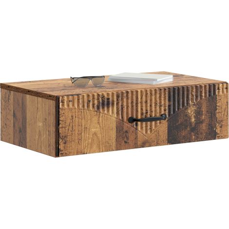 Maison Exclusive - Tavolino da Parete Laterale Legno antico 59 x 34,5 x 17 cm
