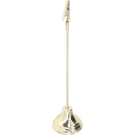 Pince adhésive créative pour photo de bureau, pince pour présentoir/lieu de mariage, pince numérotée décorative, dorée (1/5)