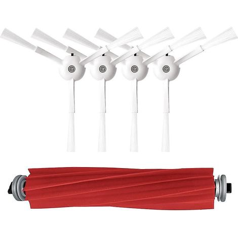 5 Stück HEPA-Filter-Seitenbürsten-Wischtücher für Xiaomi Roborock T8 (1/4)