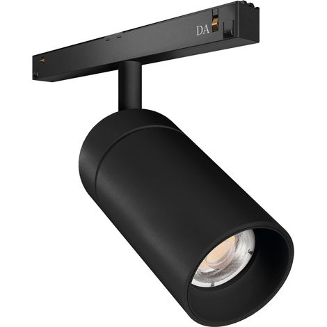 Proyector carril 48V tilt CRETE1 LED COB 18.10W 1783lm CRI90 2700K 36º Negro