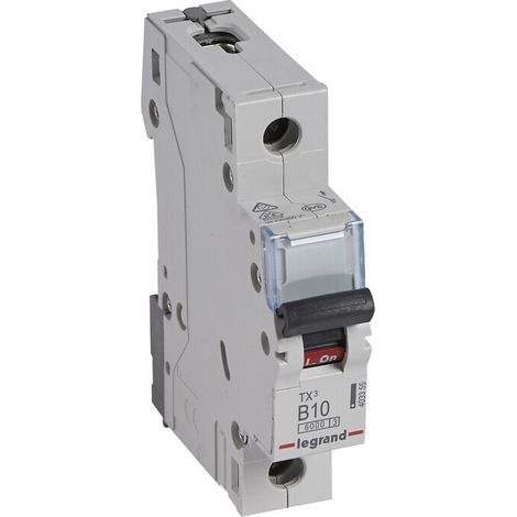 Legrand 403355 TX3 LS B10A 1P 6KA 1M Interruttore magnetotermico 1 polo 10 A 230 V, 400 V (1/4)