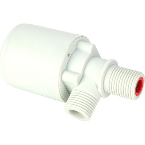 Vanne à bille flottante intérieure pour réservoir d'entrée, contrôle automatique du niveau d'eau, plastique G1/2 po (1/5)