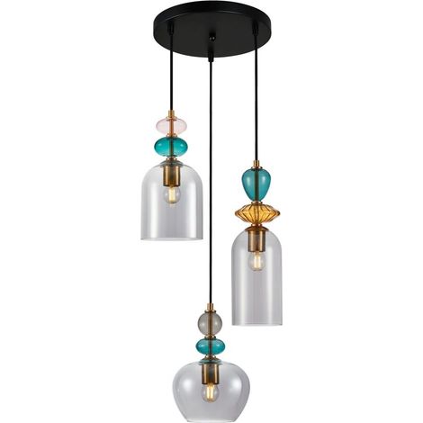 Lámpara colgante Italux Busco PND302633ABROSG (1/2)