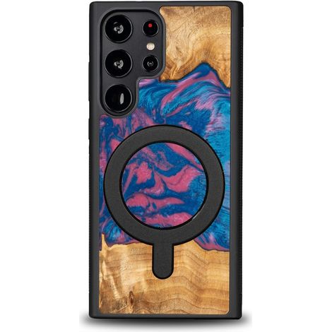 Bewood Unique Schutzhülle für Samsung Galaxy S23 Ultra – Neons – Vegas mit MagSafe (1/4)