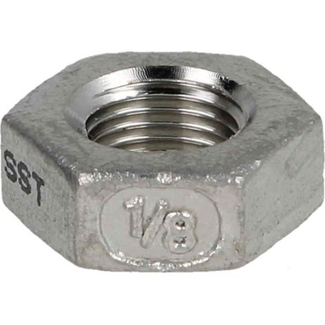 Contre-écrou inox hexagonal F1 1/4
