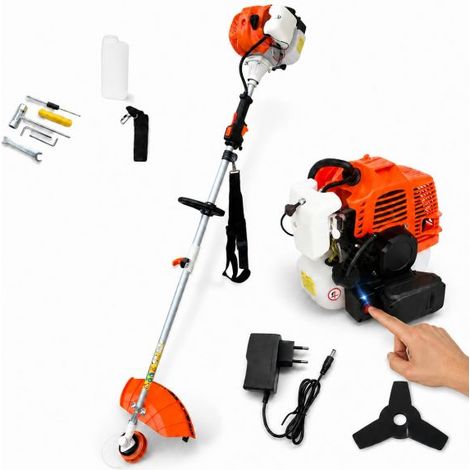 Decespugliatore a Scoppio Motore 2 Tempi 52cc con Avviamento Facile Elettronico (1/5)