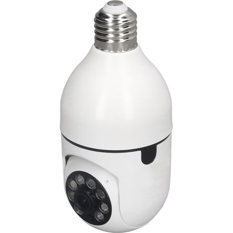 720P WiFi Smart-Überwachungskamera, 1MP-Sensor, E27-Sockel, verstellbar, HD-Video, 110-240V drahtlose Sicherheitskamera, Smart-Home-kompatibel. (1/5)