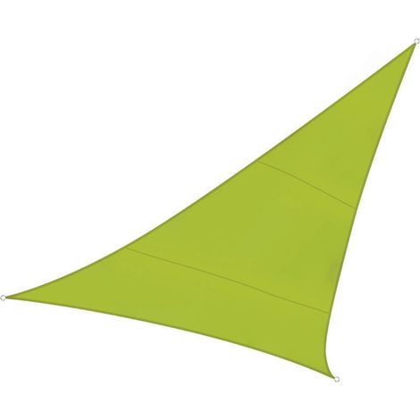 Voile d'ombrage carrée, verte, 3,6 x 3,6 m (1/5)