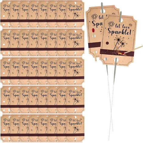 Lot de 100 étiquettes Kraft magiques - Enveloppes métalliques bandes Match Striker - Fêtes, remise diplômes, anniversaires - Jaune (1/5)