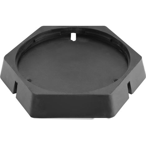 Semelles de stabilisation pour camping-car, patins ronds de 9 pouces, vérins stabilisateurs à fixation permanente, coussinets en caoutchouc, capacité de 5000 lb par vérin, caravanes, remorques de voya (1/5)