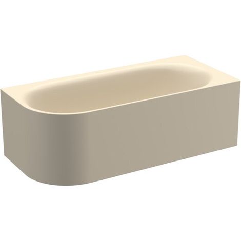 BETTE 3435-006CELVS Baignoire d'angle forme spéciale Lux Ovale V (1/2)