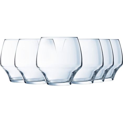 Verre à Eau Open Up 38 cl Lot de 6 (1/5)