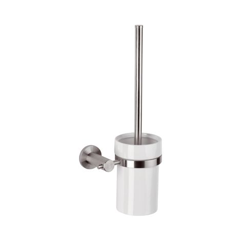 Portascopino ceramica - serie minimal inox (1/3)