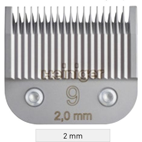 Heiniger Saphir lame de tondeuse de 2 mm pour chien et chat