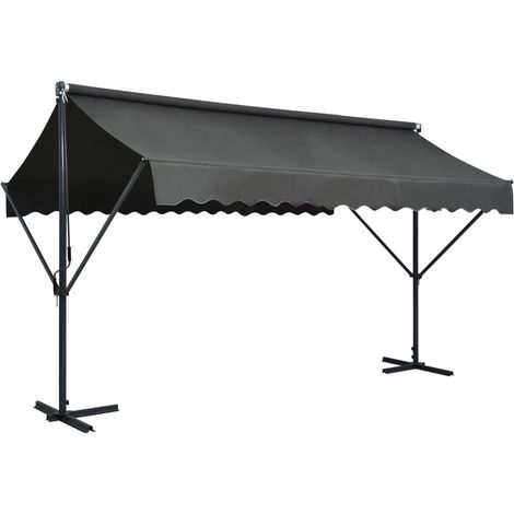 Store autoportant 400x300 cm anthracite