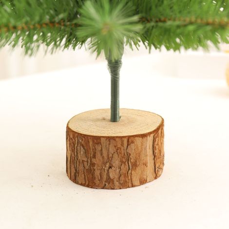 Ensemble d'arbre de Noël de 45/60 cm : Mini sapin avec ornements et décorations pour la maison - Décoration de Noël prête à l'emploi pour la table et les étagères (1/4)