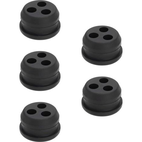 5 Pièces Œillet de Réservoir de Carburant à 3 Trous Pièce de Rechange d'Œillet de Réservoir Carburant Conduite Carburant 13211546730 V137000030 Compatible avec ECHO pour Débroussailleuses (1/5)